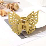 Hivava  -  Butterfly Solid Color Hair Claws Hair Clips Girls Korean Ponytail Headwear Styling Tools Hairpin Crabs Clips For Hair