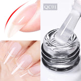 Hivava  -  Milky White Jelly Nude Gel Nail Polish 10ml White Translucent Soak Off Gel Vernis Semi Permanent Need UV Light Cure