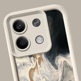 Hivava -  Watercolor Marble Case For Xiaomi 13T Redmi Note 13 Pro 5G 12 11 10 11s Poco X6 X5 M6 Pro 4G Coque Shockproof Bumper Soft Cover