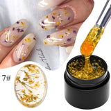 Hivava  -  8ml Metallic Painting Nail Gel Polish Gold Silver Creative Elastic Nail Gel for PaintingDrawing Magic Mirror Gel Varnish