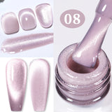 Hivava  -  10ml Silver Water Light Cat Magnetic Gel Nail Polish Nail Supplies Vernis Semi Permanent Gel for Fall Winter Nails