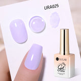 Hivava  -  15ml Mint Green Jelly Nail Gel Nude Gel Nail Polish White Translucent Soak Off Gel Vernis Semi Permanent Long Lasting