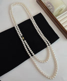 Hivava  -  New Fashionable Style Multi-layer Layered Pearl Necklace Long Luxury Sweater Chain Accessory Neck Chain