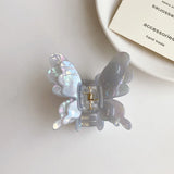 Hivava  -  Double-Layered Butterfly Crab Barrette For Women Crab Hair Pins Accessories Anniversary Gift Ladies New Year’s Day Crab Clip