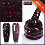 Hivava  -  10ml Blood Red Jelly Gel Nail Polish Halloween Nails Art Gel Polish Sheer Translucent Nail Gel for Winter Manicure