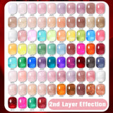 Hivava  -  10ml Blood Red Jelly Gel Nail Polish Halloween Nails Art Gel Polish Sheer Translucent Nail Gel for Winter Manicure