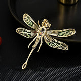 Hivava   Elegant Wings Can Shake The Dragonfly Brooch Sports Object Brooch Accessories