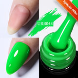 Hivava  -  15ml Mint Green Jelly Nail Gel Nude Gel Nail Polish White Translucent Soak Off Gel Vernis Semi Permanent Long Lasting