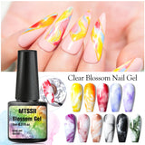 Hivava  -  Blossom Gel Nail Art Transparent Blossom Nail Polish Blooming Smook Effect Flower Gel Polish Soak off UV Nail Glue Gel