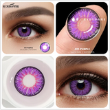 Hivava  Contact Case Color Contact Lenses For Eyes Colored Lenses Blue Lens Case Contact Lens with Contact Box