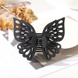 Hivava  -  Butterfly Solid Color Hair Claws Hair Clips Girls Korean Ponytail Headwear Styling Tools Hairpin Crabs Clips For Hair