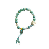 Hivava Lion Natural Stone Handmade Beaded Bracelet for Girls Summer Jewelry Accessories