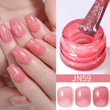 Hivava  -  10ml Blood Red Jelly Gel Nail Polish Halloween Nails Art Gel Polish Sheer Translucent Nail Gel for Winter Manicure