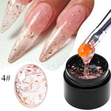 Hivava  -  8ml Metallic Painting Nail Gel Polish Gold Silver Creative Elastic Nail Gel for PaintingDrawing Magic Mirror Gel Varnish