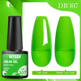 Hivava  -  Eggshell Gel Polish Milky White Semi Permanent Gel Nail Polish Lamp Varnish Soak Off UV Gel Nail Art Manicure Top Coat