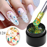 Hivava  -  8ml Metallic Painting Nail Gel Polish Gold Silver Creative Elastic Nail Gel for PaintingDrawing Magic Mirror Gel Varnish