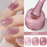 Hivava  -  10ml Blood Red Jelly Gel Nail Polish Halloween Nails Art Gel Polish Sheer Translucent Nail Gel for Winter Manicure