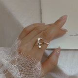 Hivava  -   Moon Tassel Opening Female Fashion Ins Ring