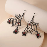 Hivava  -  New Spider Earrings Halloween Exaggerated Dark Style European and American Personality Funny Earrings