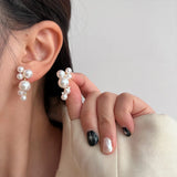 Hivava  -  Korean Style Temperament Tassel Pearl Earrings Female Design Jewelry New Trend