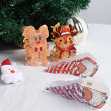 Hivava  -  Christmas Gingerbread Man Hair Claw Cute Elk Deer Crab Hair Clip Cartoon Claw Clip Hair Accessories for Women Girls