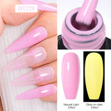 Hivava  -  7ml Fluorescent Glow In Dark Gel Nail Polish  Neon Luminous Gel Vernis Semi Permanent Nail Art UV LED Varnish Design