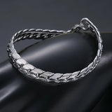 Hivava  -  New Trendy Cuban Chain Men Bracelet Classic Stainless Steel 3/5/7mm Width Chain Bracelet For Men Women Jewelry Gifts