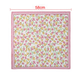 Hivava Molans 58cm Square Bandana Hair Scarf Headbands Hair Bandana Hair Kerchief Print Hair Scarves for Women Hair Accessories