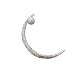 Hivava  - jewelry New Women Hair Forks Ancient Style Hair Ornament Hair Stick Silver Alloy Moon Semicircle Shaped Hair Jewelry Accessories Hairpin