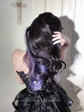 Hivava Anna Vampire Purple Black Mix Lolita Wig