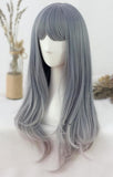 Hivava Gradient Color Lolita Long Curly Wig