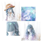 Hivava Gradient Harajuku Lolita Long Curl Wig