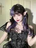 Hivava Anna Vampire Purple Black Mix Lolita Wig