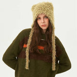 Hivava Bear Ears Bonnet Hat