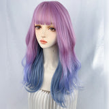 Hivava Lolita Unicorn Purple Gradient Wig