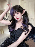 Hivava Anna Vampire Purple Black Mix Lolita Wig