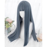 Hivava Green/Blue Natural Straight Lolita Cosplay Wig