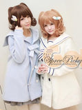 Hivava Pastel Cute Cat Ears Girly Curly Short Wig 2 colors