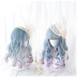 Hivava Gradient Harajuku Lolita Long Curl Wig