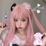 Hivava Cute Peach Lolita Pastel Pink Wig