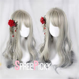 Hivava Grey Lolita Long Curl Wig