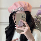 Hivava French Girl Rhinestone Beret