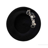 Hivava French Girl Rhinestone Beret