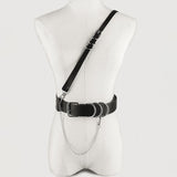 Hivava Goth PU Leather Harness Belts Body