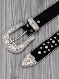 Hivava Gothic Cross Embellished Belt