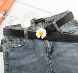 Hivava Indie Aesthetic Chamomile buckle belt