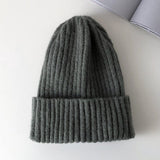 Hivava New Candy Colors Winter Hat Women Knitted Hat Warm Soft Trendy Hat Kpop Style Wool Beanie Elegant All-match Hat