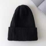 Hivava New Candy Colors Winter Hat Women Knitted Hat Warm Soft Trendy Hat Kpop Style Wool Beanie Elegant All-match Hat