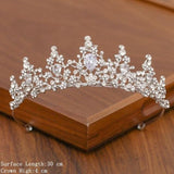 Hivava Delicate Ice Fairycore Tiara Hair Accessory