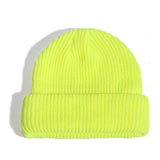 Hivava Fashion Hip Hop Beanie Knitted Hat Men Skullcap Women Winter Warm Brimless Baggy Melon Cap Cuff Docker Fisherman Beanies Hats